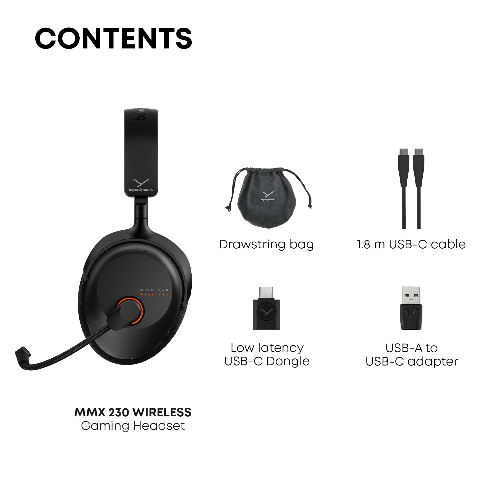 Amazon.co.jp: beyerdynamic MMX 230 wireless Black ゲーミングヘッド